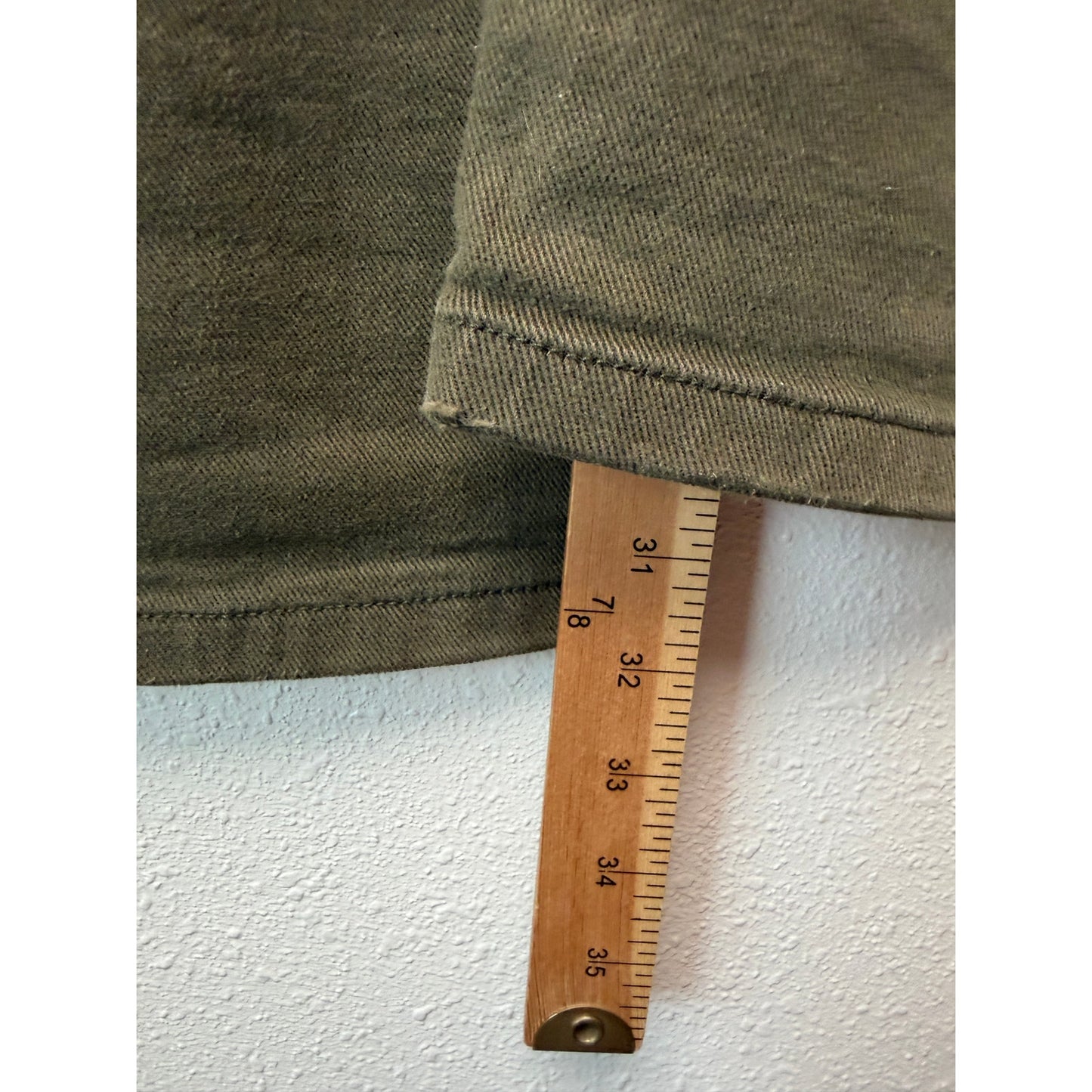 Balmain Olive Biker Cargo Pants Men's 34