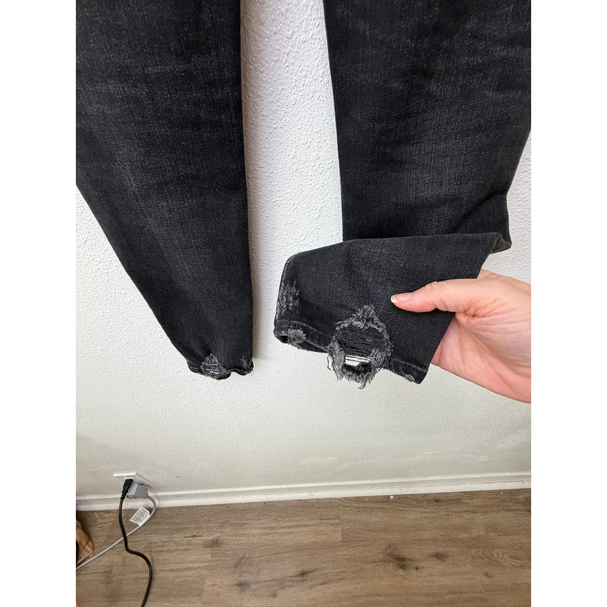 Moussy Vintage Charcoal Skinny Ankle Jeans Women 27