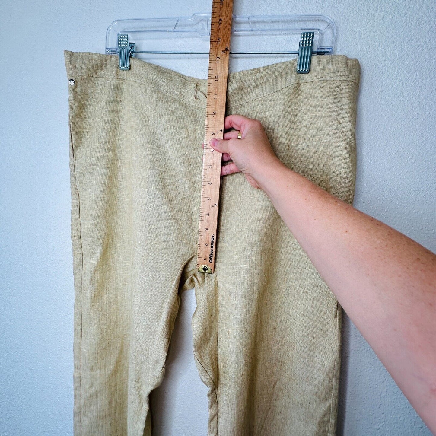 NWT BLESS 2-pc Melange 100% Linen Sakko Jacket & Linen Pants M