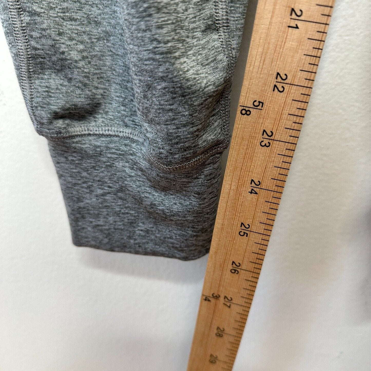 Heathered Gray Harem Fit High Waist ActiveFlex Jogger Pants Side Pockets S