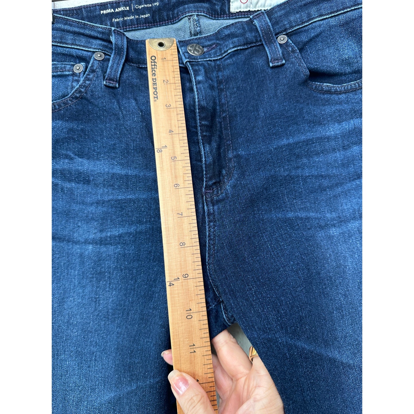 AG Jeans Prima Ankle Dark Wash Women’s US 31 Cigarette Leg