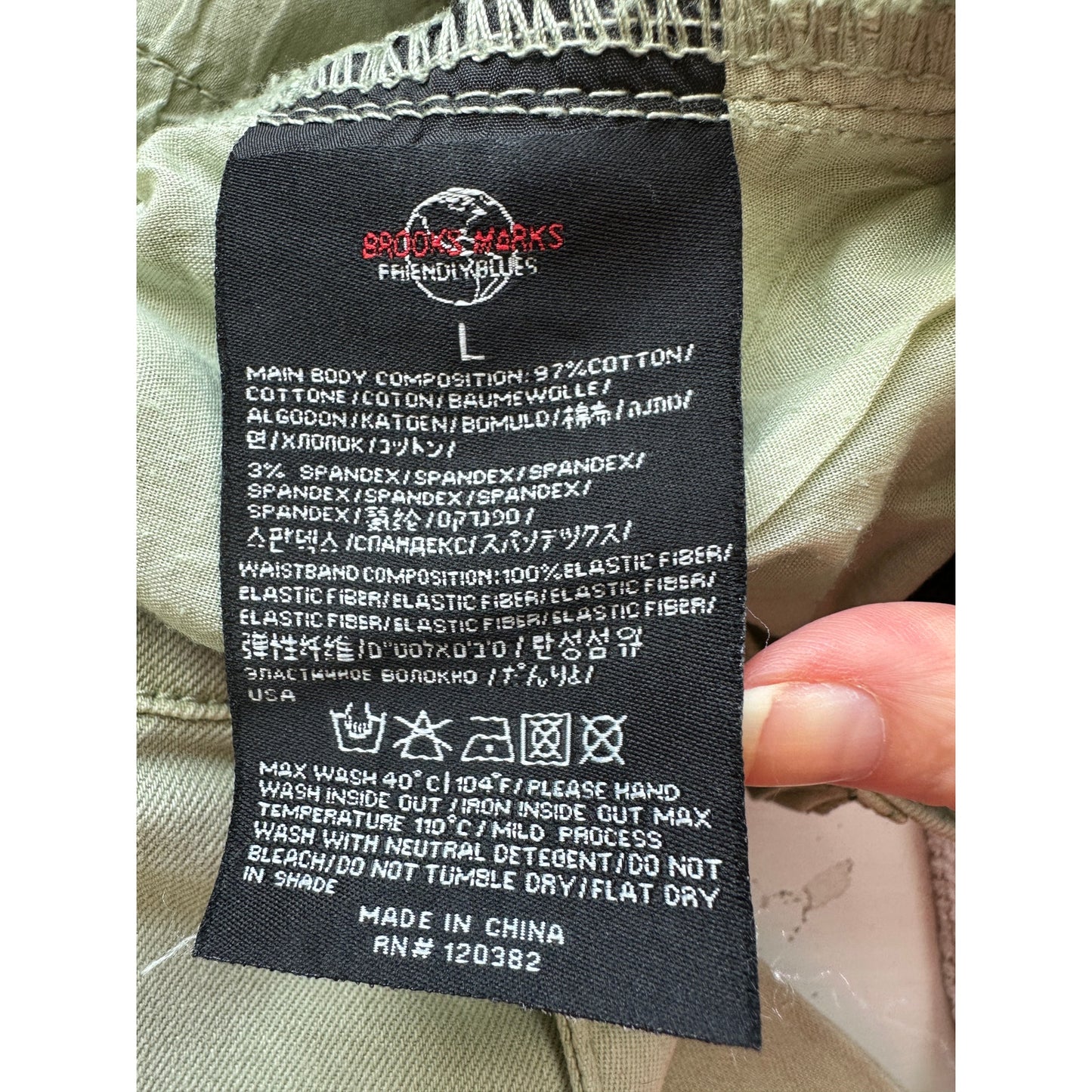 Brooks Marks Universal Panel Pants Pistachio Green Unisex US L