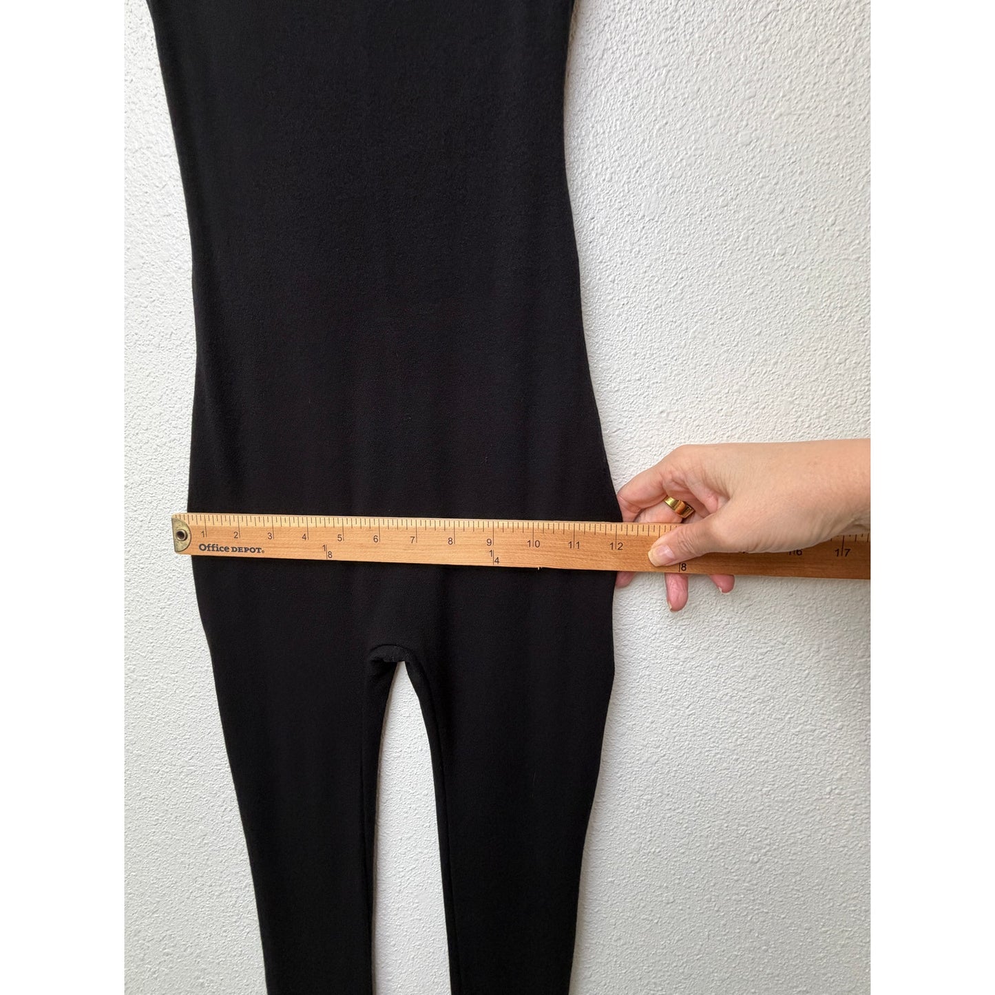 Naked Wardrobe Black Tank Jumpsuit Women XS Bodycon