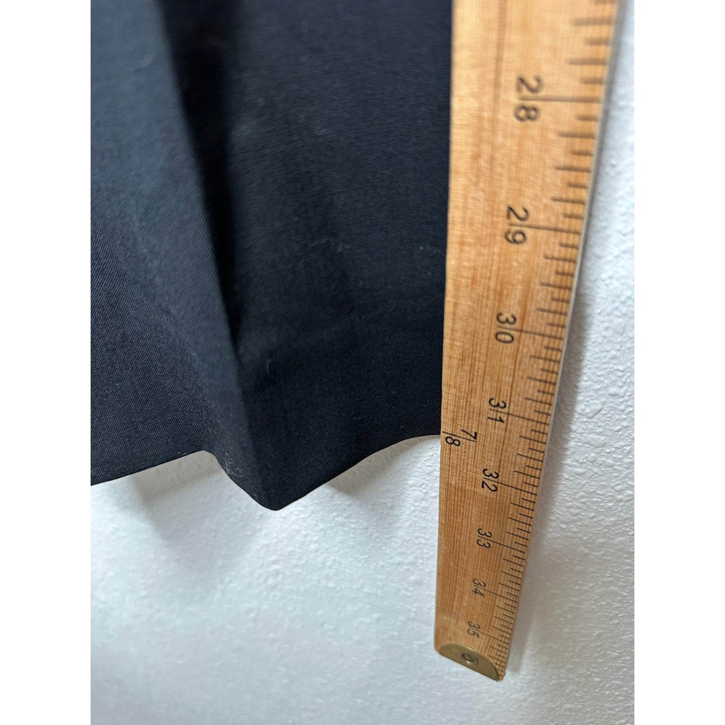 Theory Black Max 2 Edition Zip Front Slit Pockets Center Crease Pants 6
