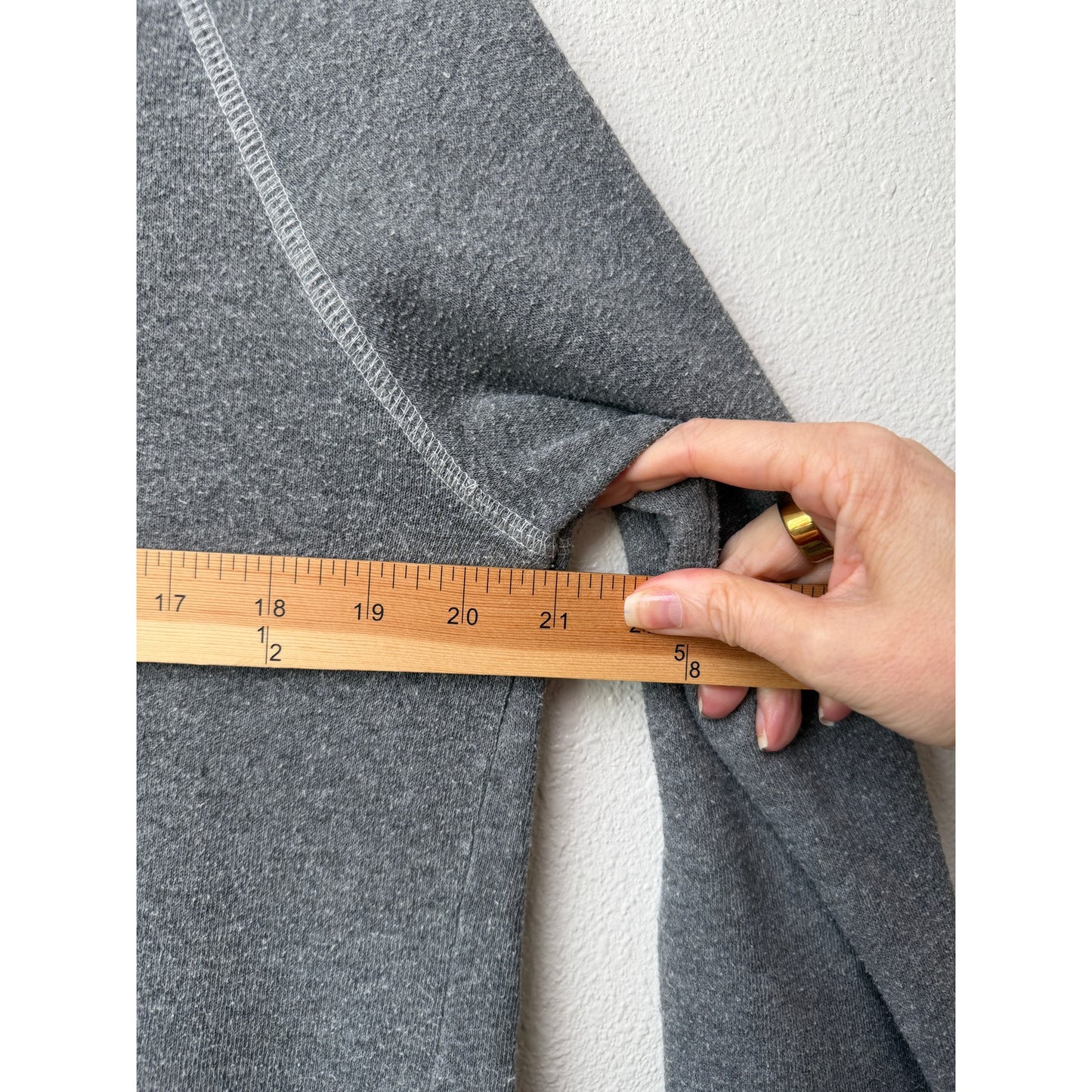 Assembly New York Gray Logo Sweatshirt Womens M