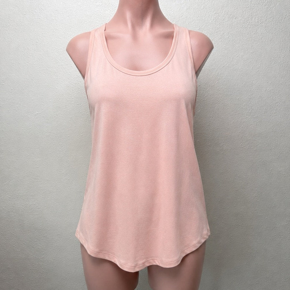 Lululemon Mink Berry Soft Pink Pleated Back Long Line Love Tank Top 4