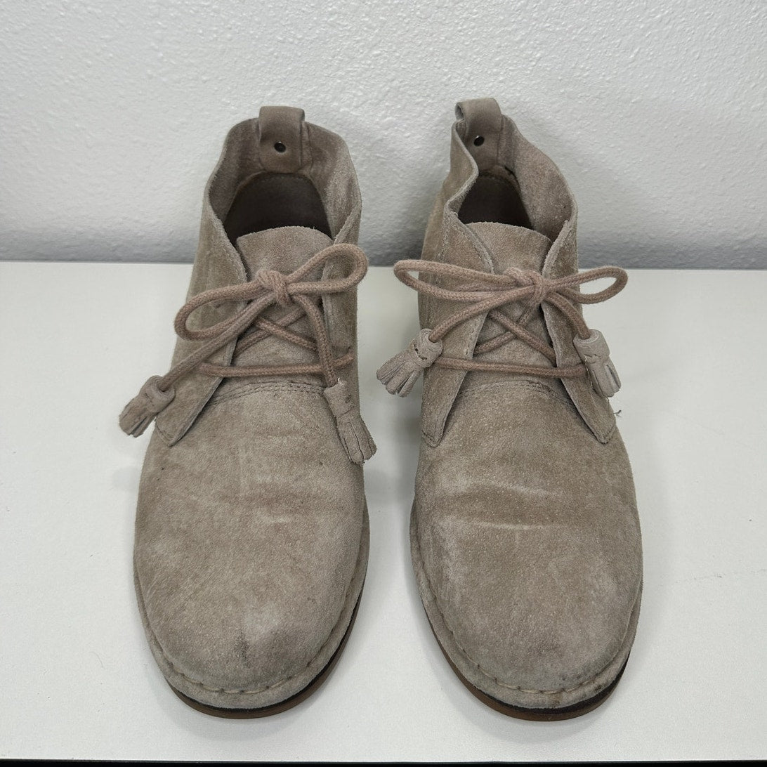 Hush Puppies Cyra Catelyn Beige Suede Chukka Boot 7