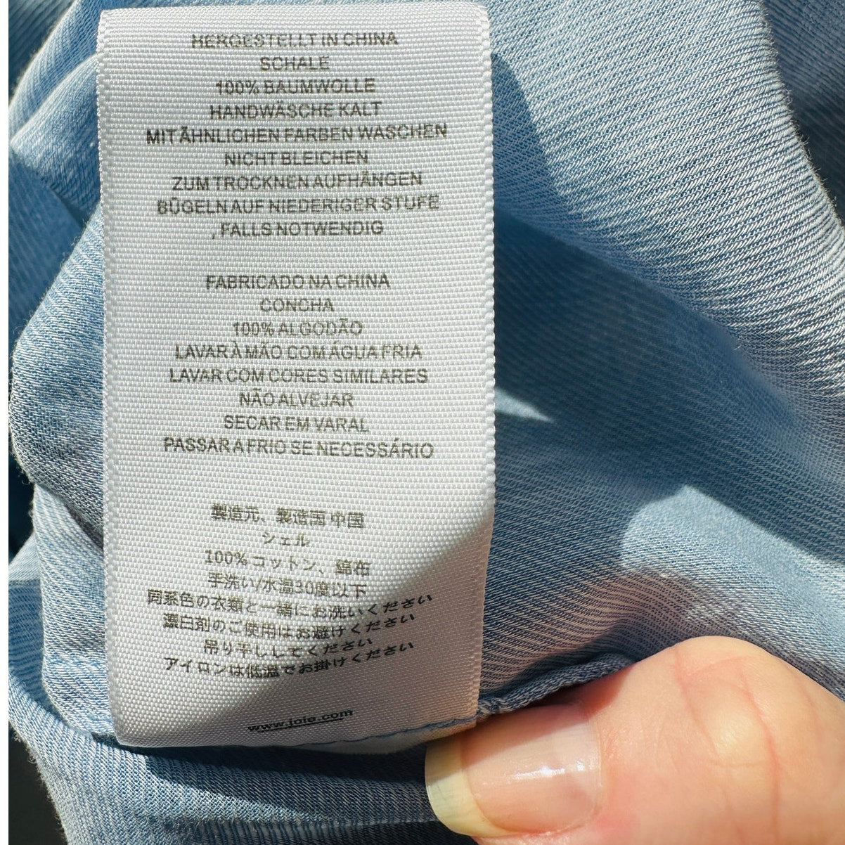 Joie Light Blue Button Front Pocketed Roll Tab Sleeve Denim Shirt XXS