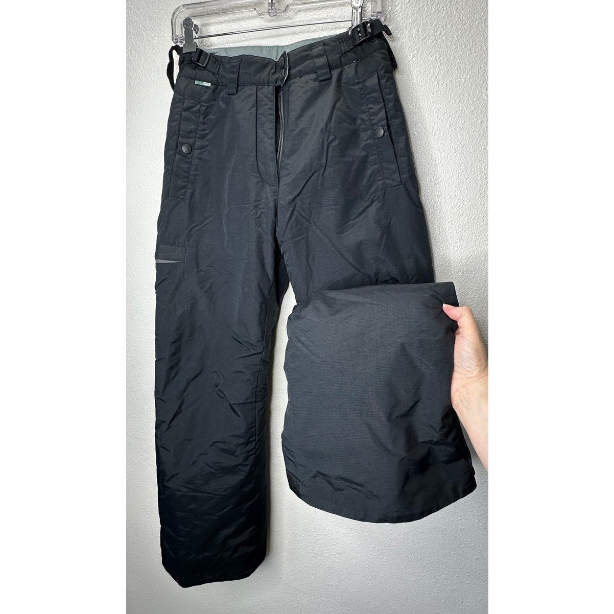 Columbia Black Women's Convert Snow Pants XS Insulated Waterproof Ski Winter