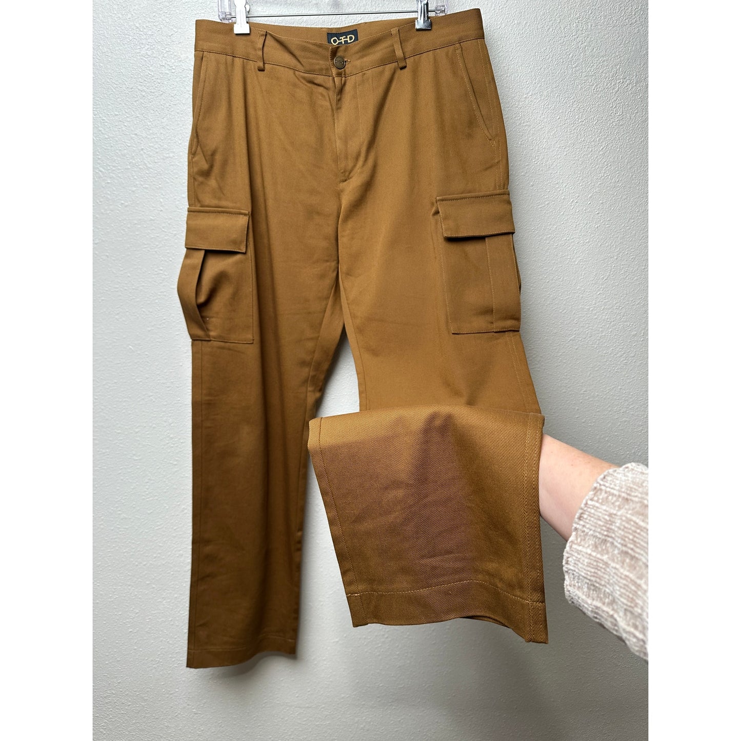 OTD Cargo Pants Camel Brown Men's US 34 Utility