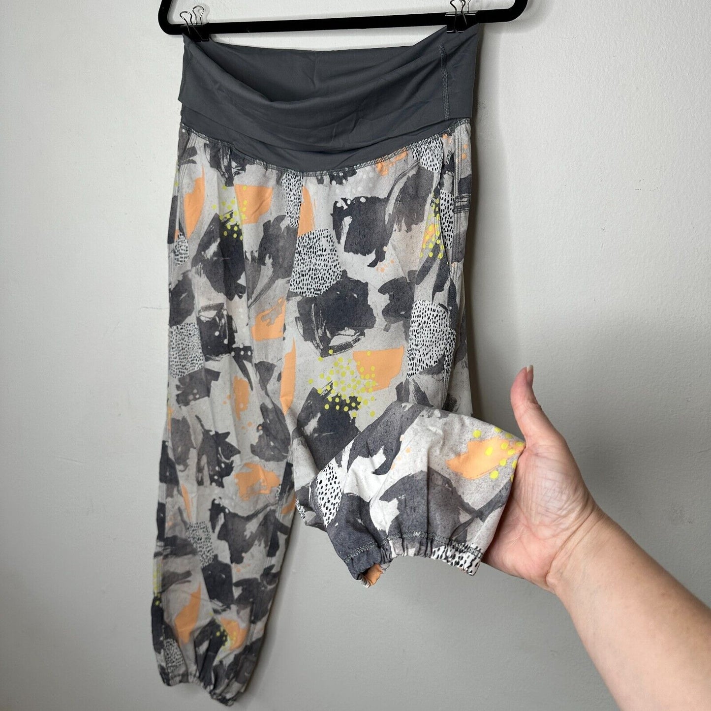 Lululemon Om Pant Multicolor Slate Gray Swift Ultra-Light Luxtreme Leggings 6