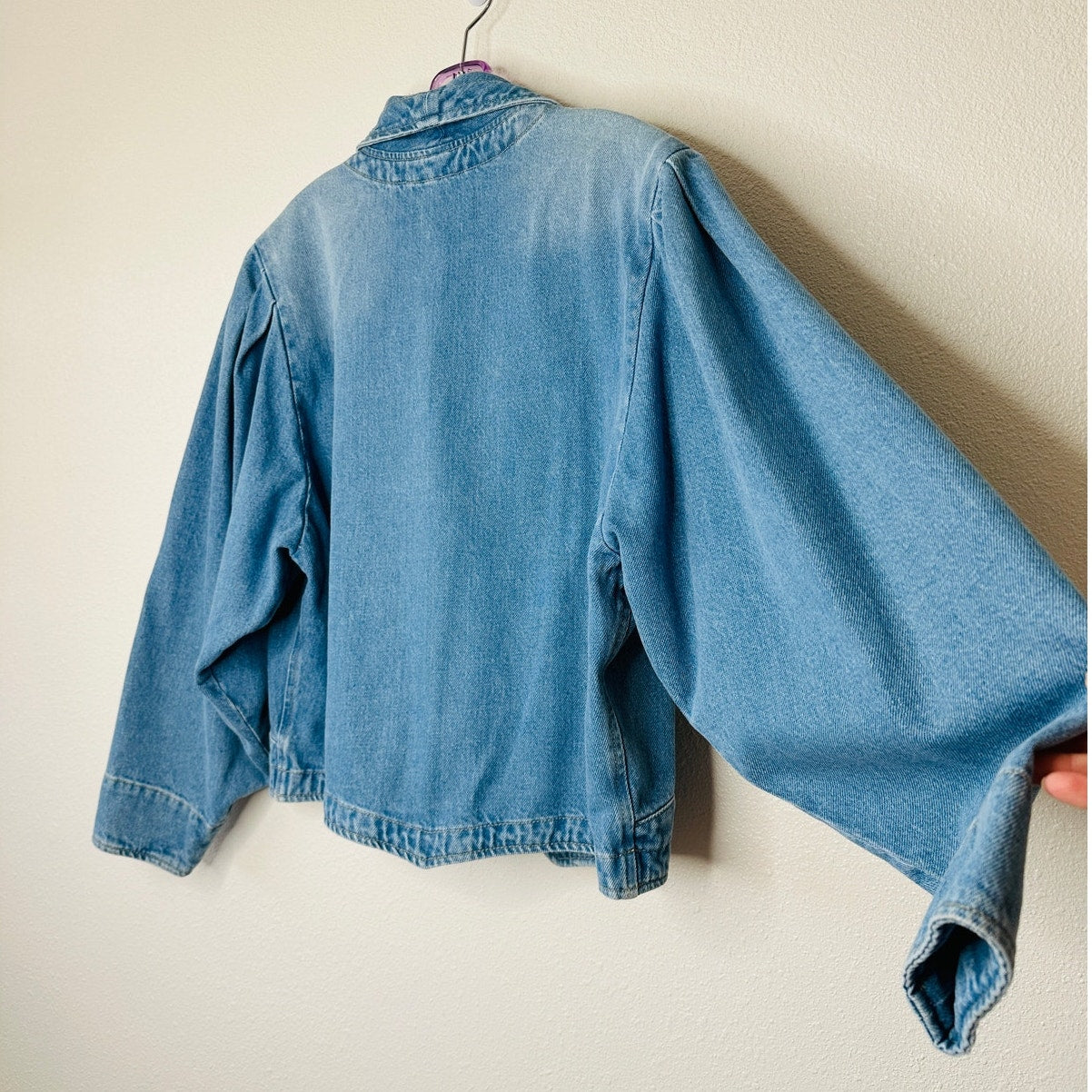 NWT Isabel Marant Medium Wash Pauline Snap Front Denim Jean Jacket 40 / L
