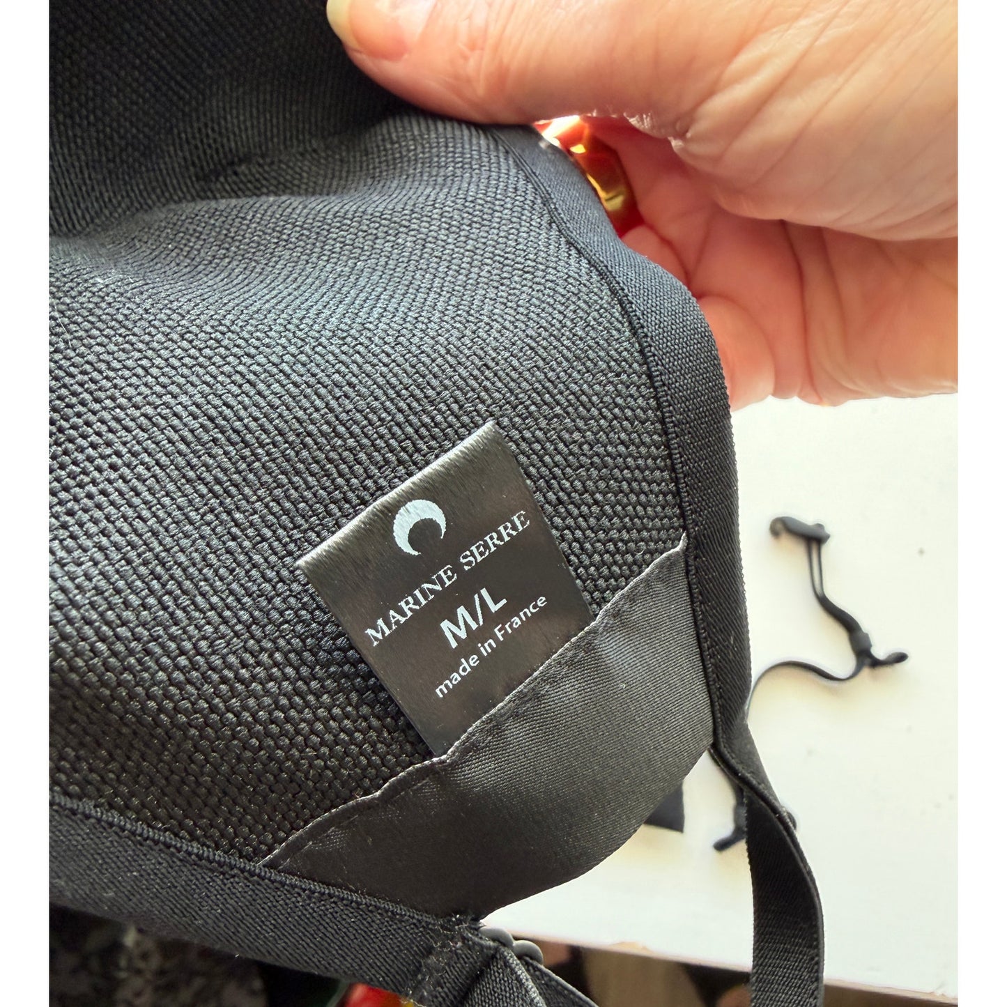 NWOT Marine Serre All Over Moon Daily Mask M L Black