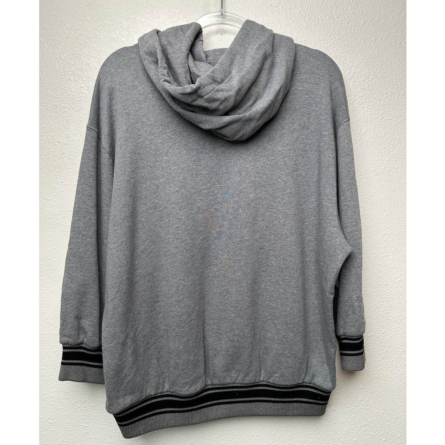 NWT Dolce & Gabbana Embellished Floral Logo Hoodie Gray Women US M