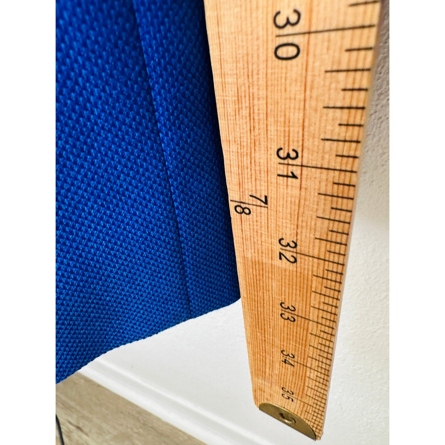 Stella McCartney Royal Blue Wool Knit Stitched Front Crease Slacks 42 / M