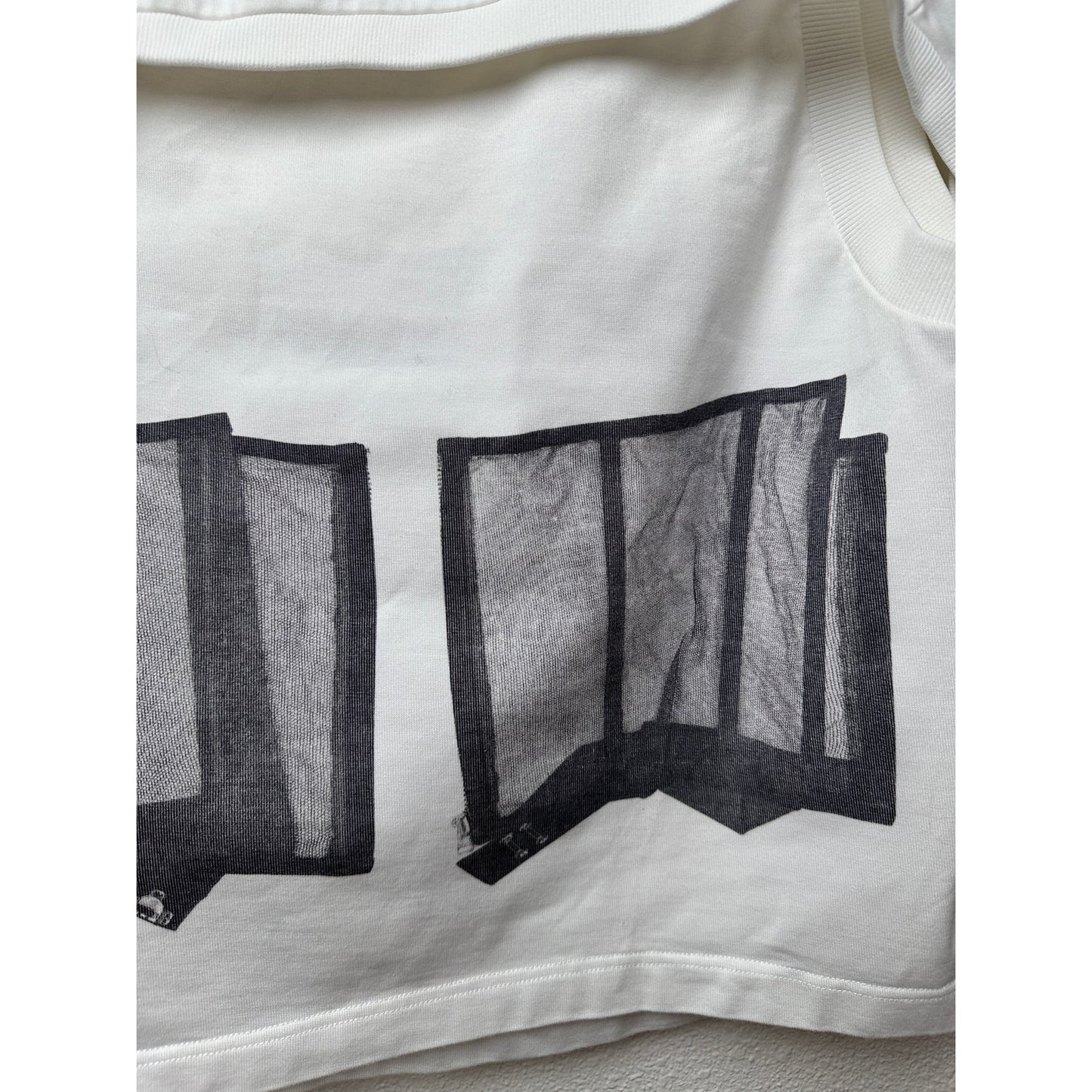 Alexander McQueen T-Shirt White Womens US M Corset