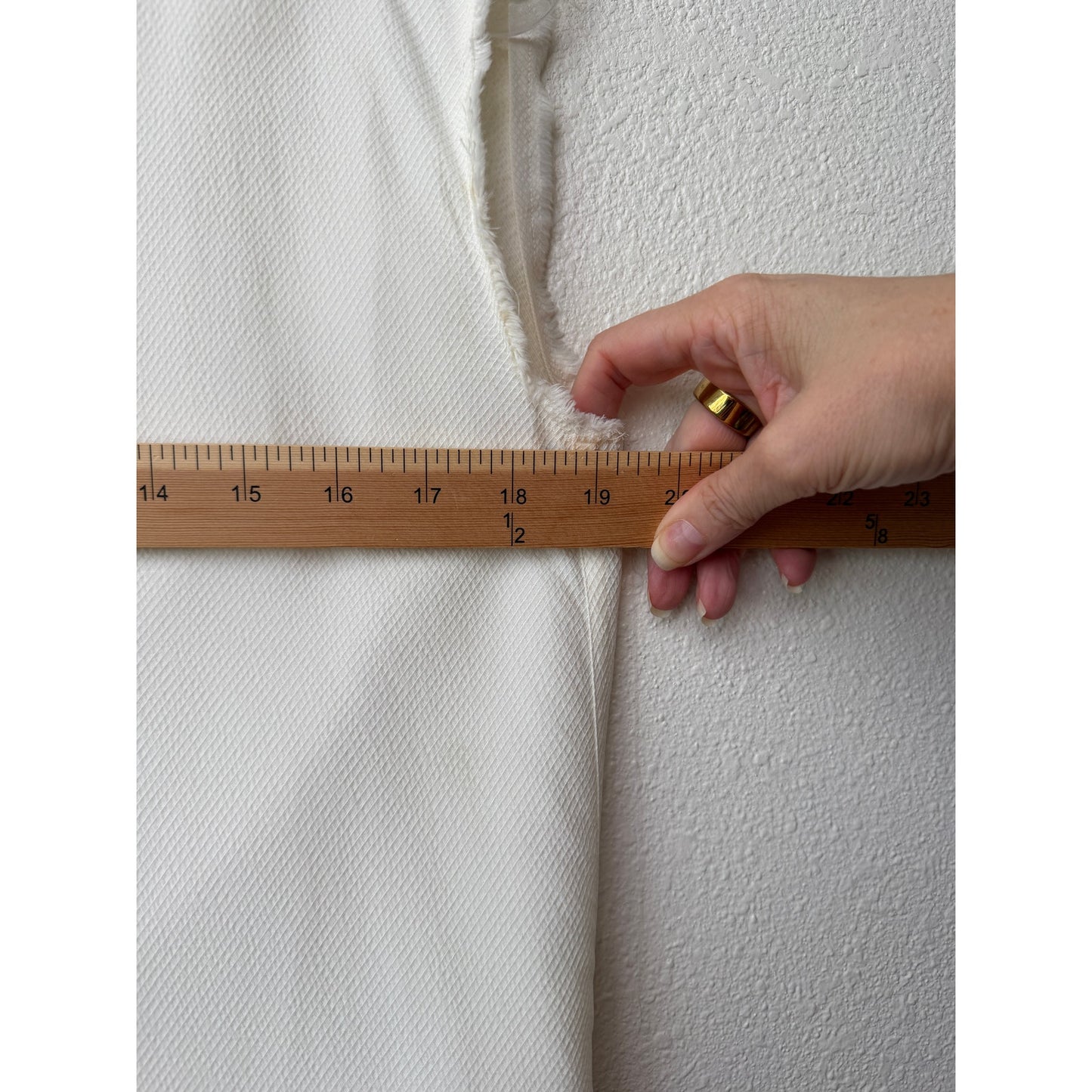 Helmut Lang Ivory Tie Back Sleeveless Blouse US S