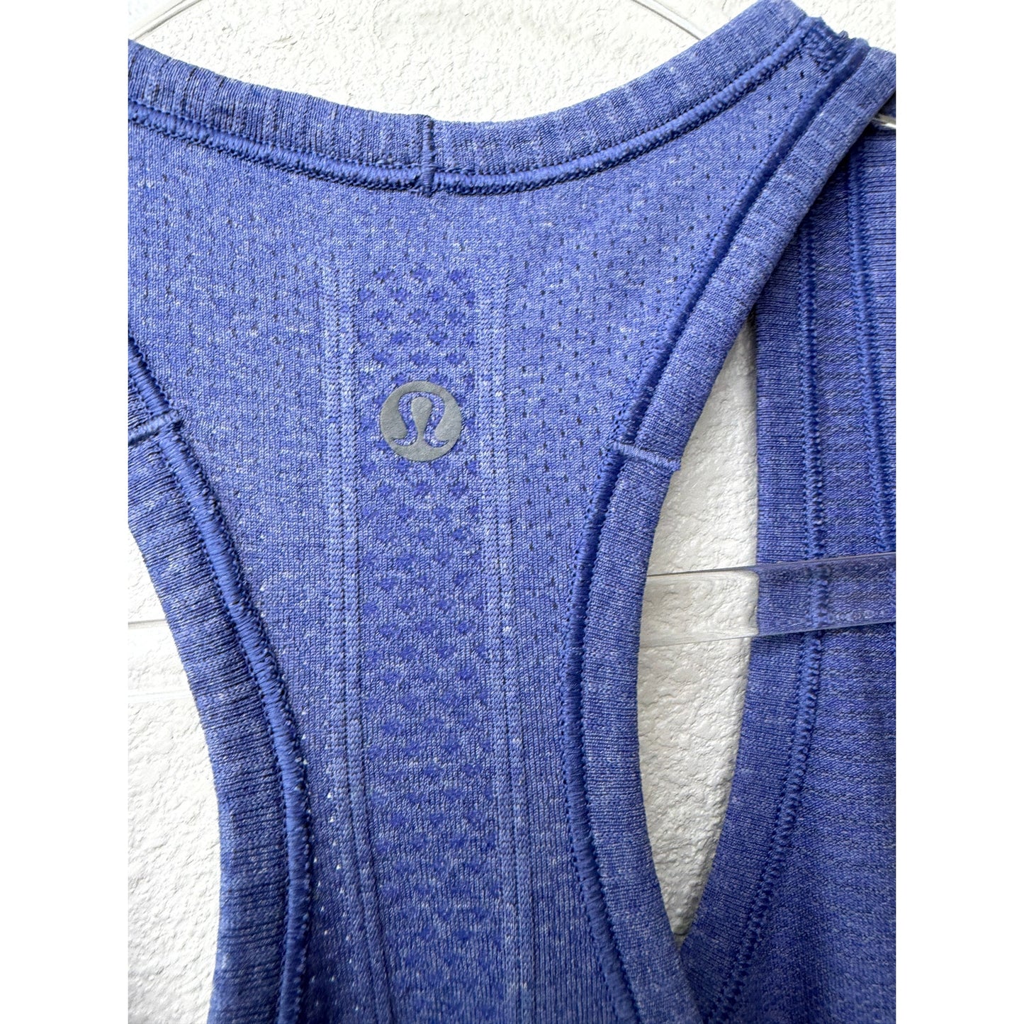 Lululemon Swiftly Tech Racerback Tank Top Blue Seamless Women Size 4