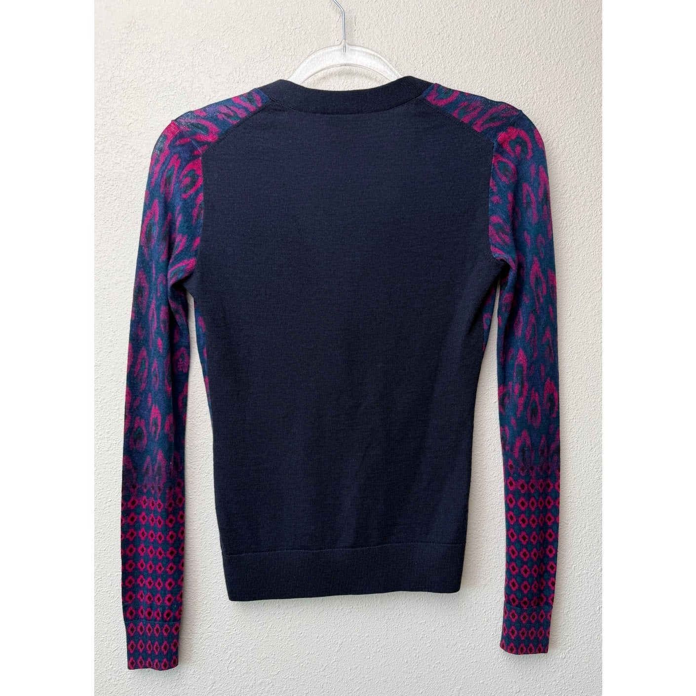 Tory Burch Brady Wool Cardigan Women XS Multicolor