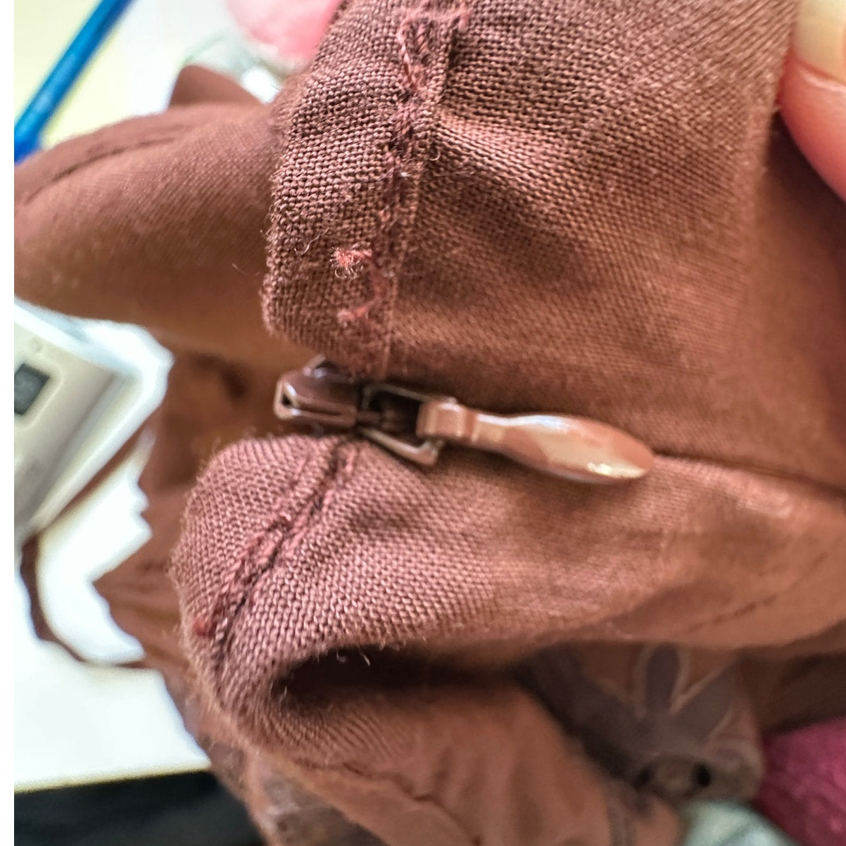 Cleobella Annie Chestnut Brown Lace Up Crochet Split Front Midi Dress XS