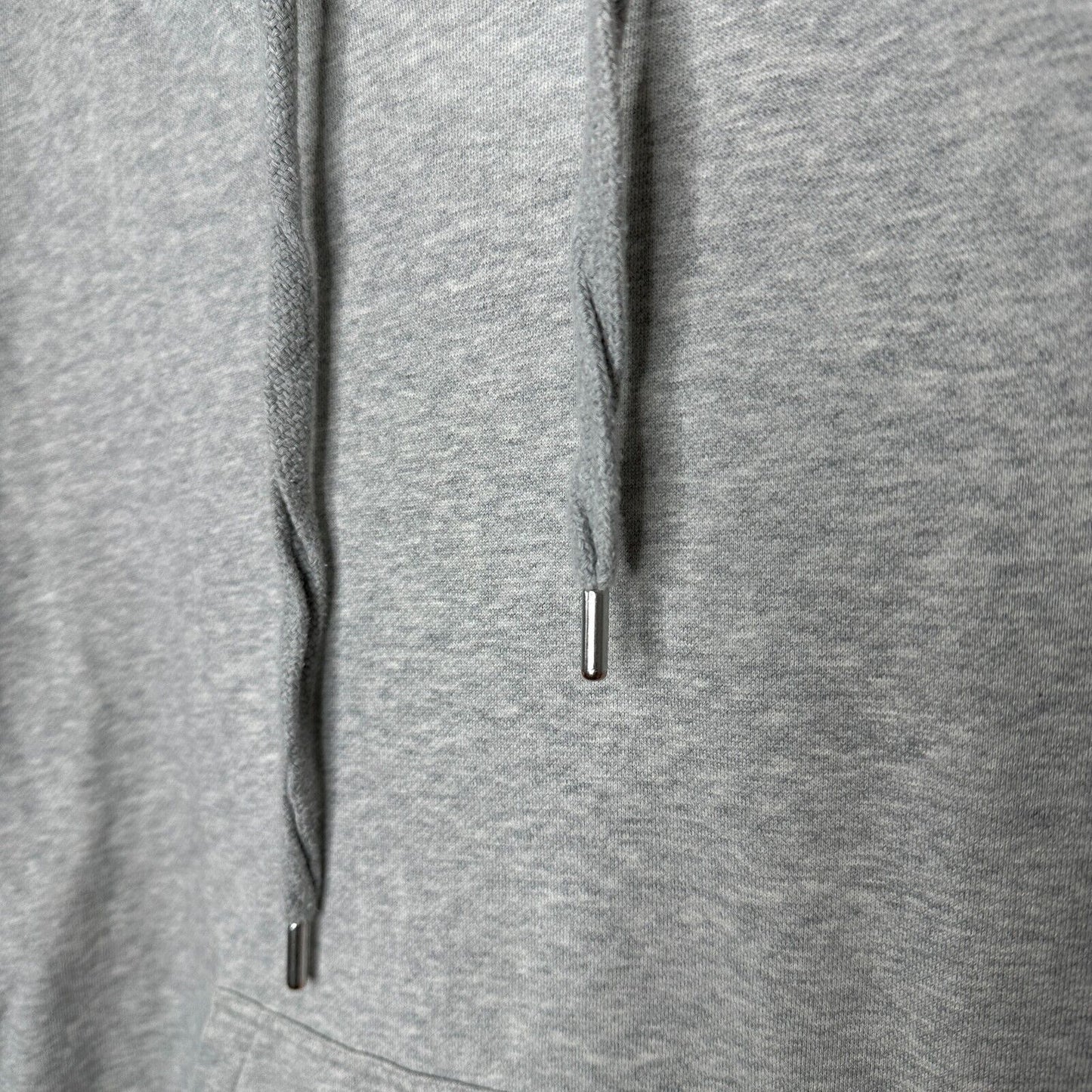 All Saints Etienne Gray Oversize Pullover Hoodie Crew Sweater Kangaroo Pouch SM