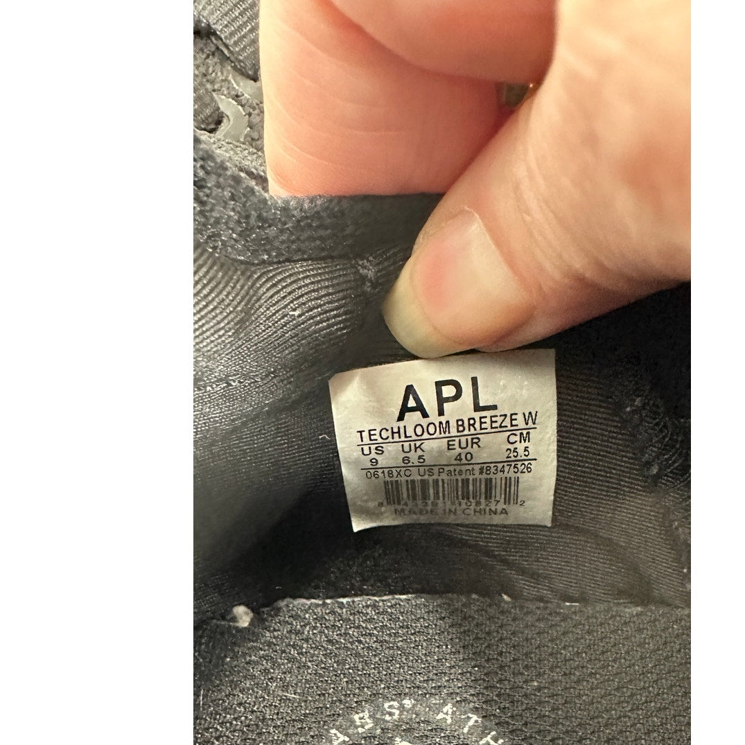 APL TechLoom Breeze Midnight Jungle Black & White Running Shoe 9