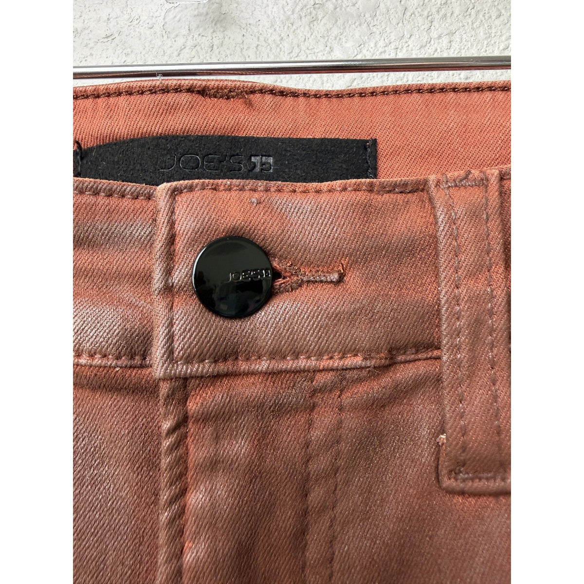 Joe's The Callie Brown Coated Crop Jeans Women 27