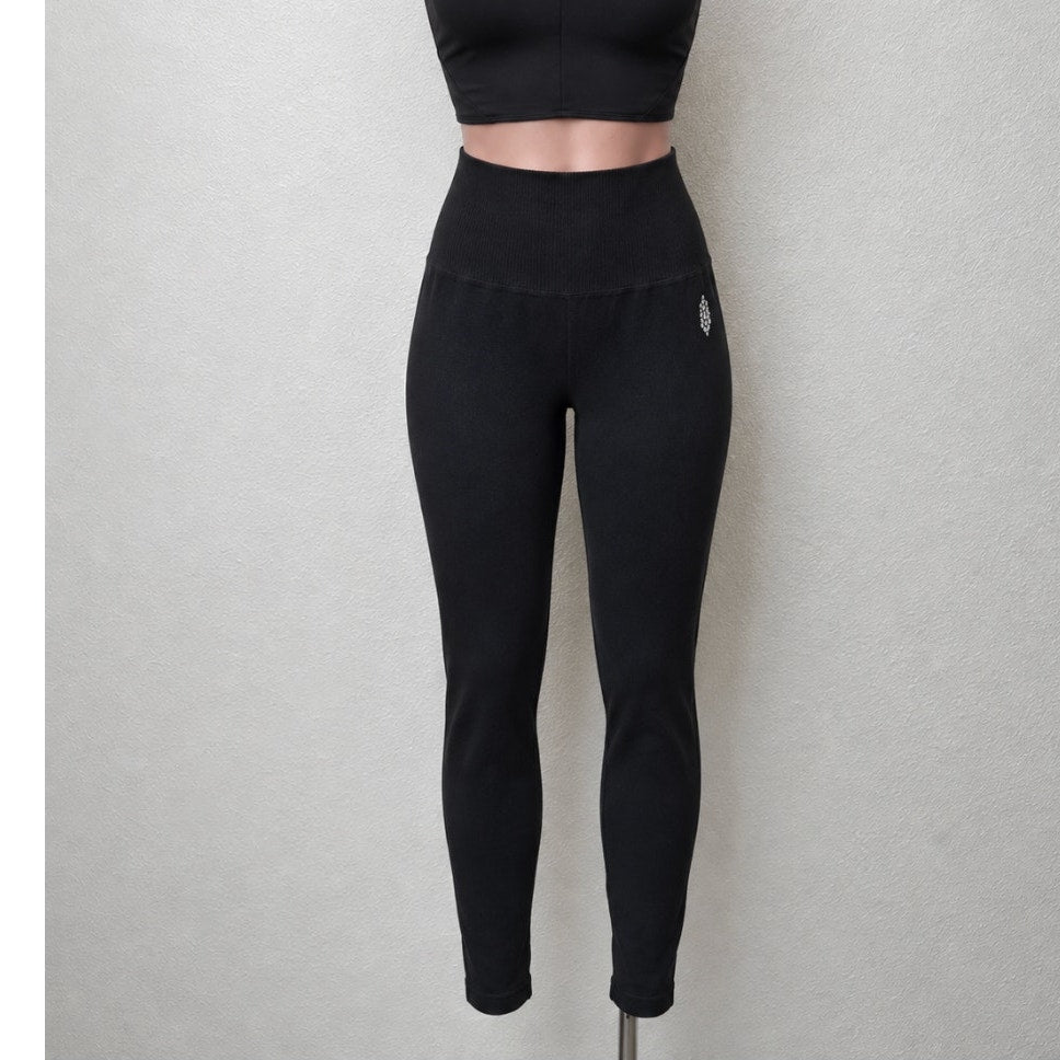 Free Movement Movement Black High Waist Yoga Pant XS / S