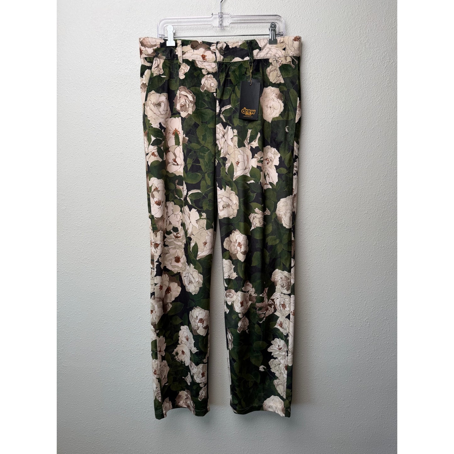 NWT Drew House Men's L 34 Iceberg Roses Velvet Set