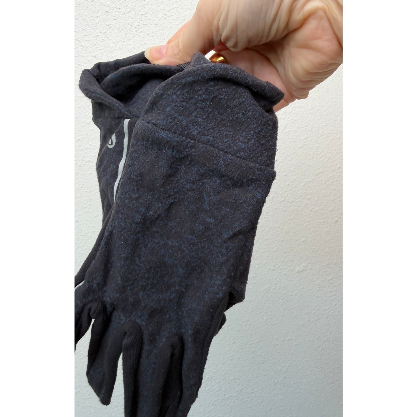 Lululemon Cross Chill Run  Gloves Teal Black XS/S