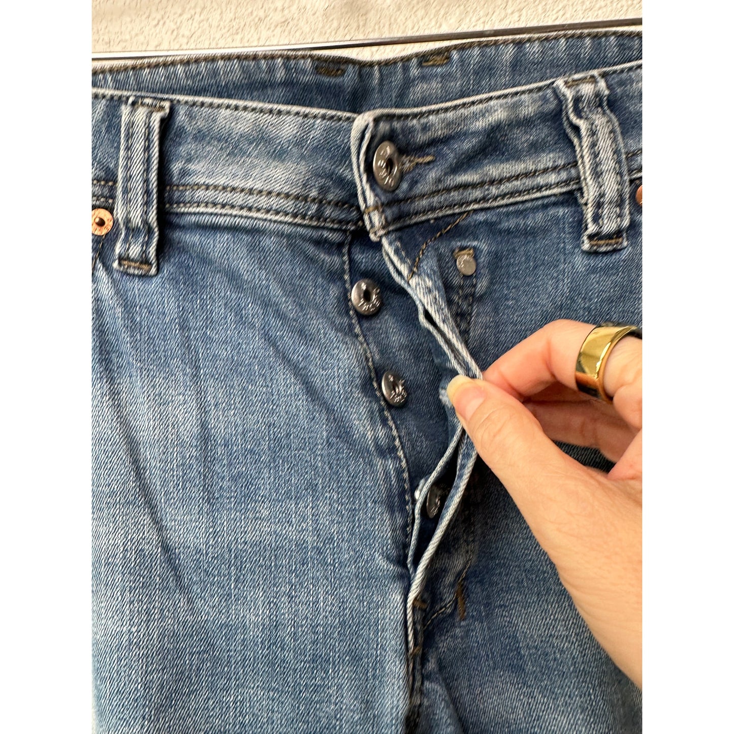Diesel Safado Slim Jeans Medium Wash Men's US 34 Button Fly