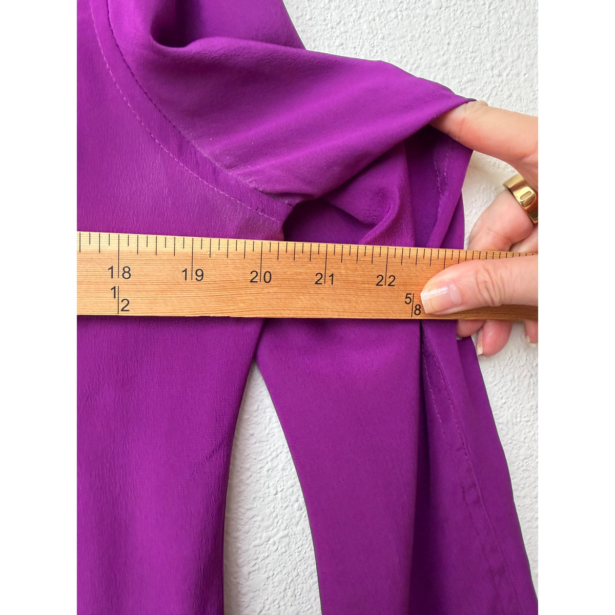 Equipment Purple Silk Button Front Shirt Women S