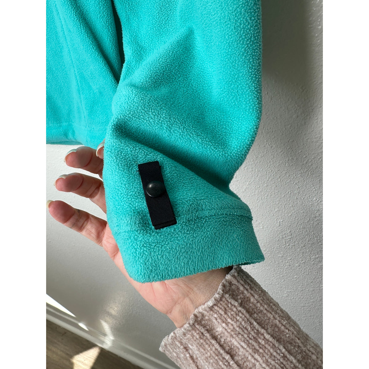 The North Face Aqua Front Zip Mock Neck Fleece Jacket