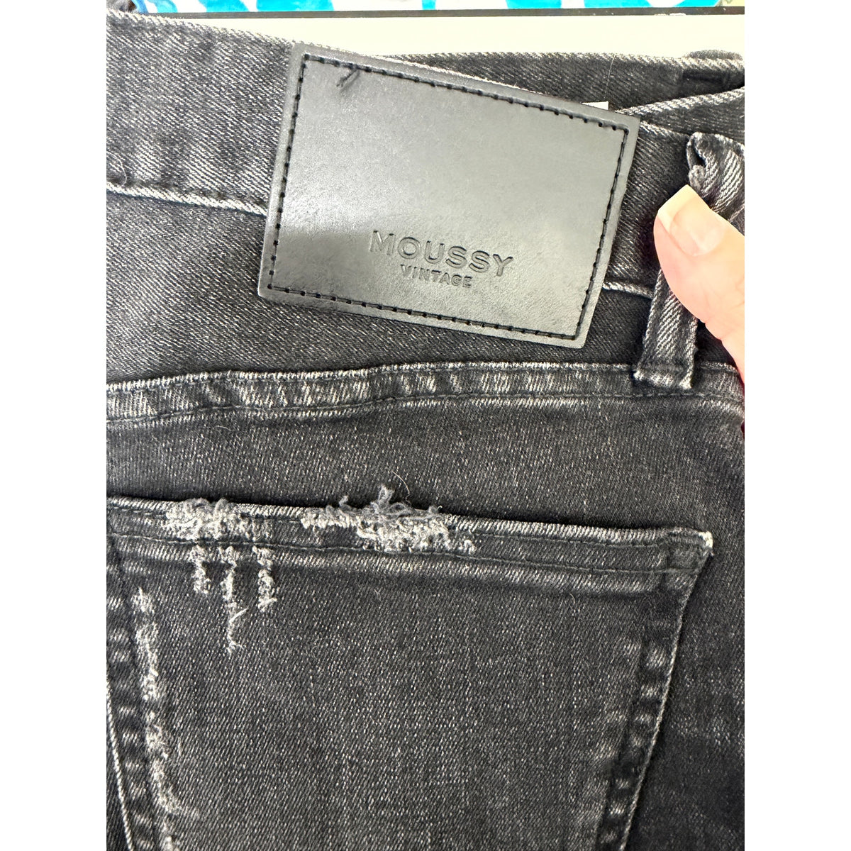 Moussy Vintage Charcoal Skinny Ankle Jeans Women 27