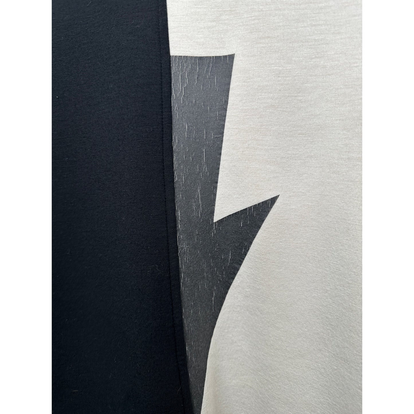 Neil Barrett men’s sweater black/off-white US L lightning bolt
