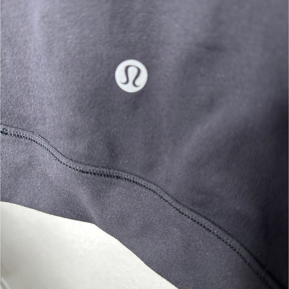 Lululemon Black Long Sleeve Cardigan Style Snap Neck Button Collar 4