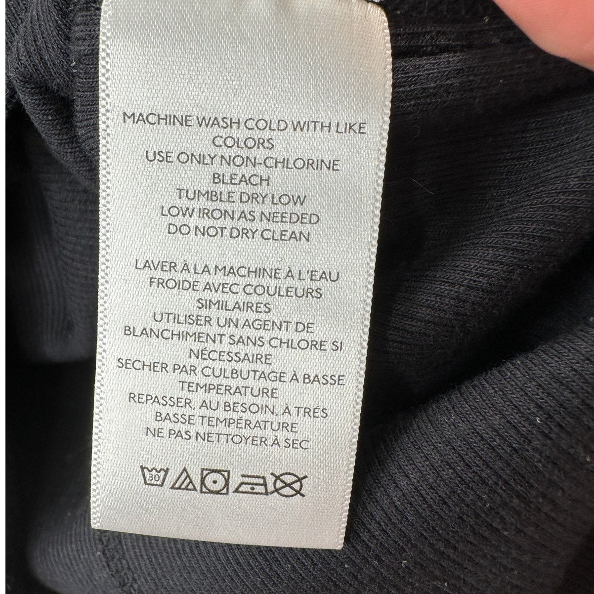 We The Free Black Round Neck Sleeveless Kate Shirt Ribbed Tank Top S