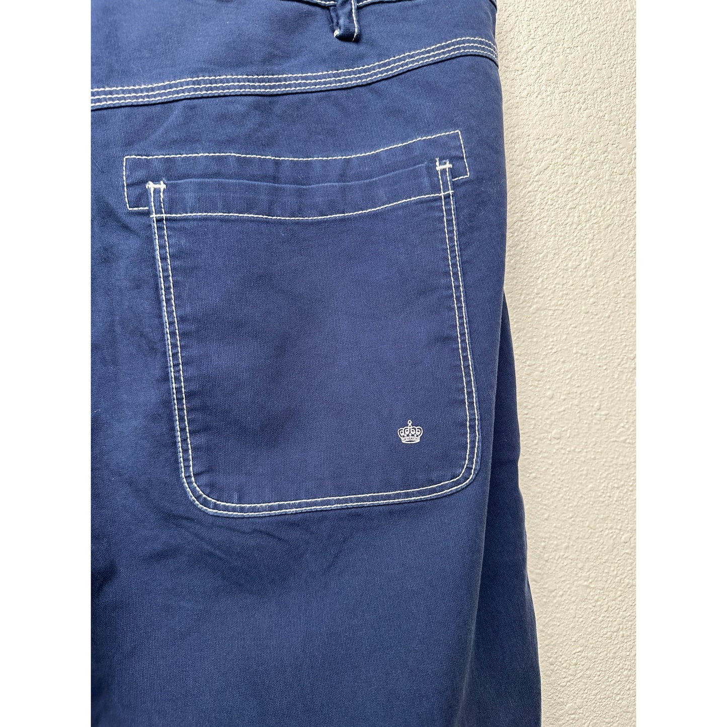 NWT G1 Goods Paper Boy Pant Navy Work Jeans Women’s Size 10 Straight