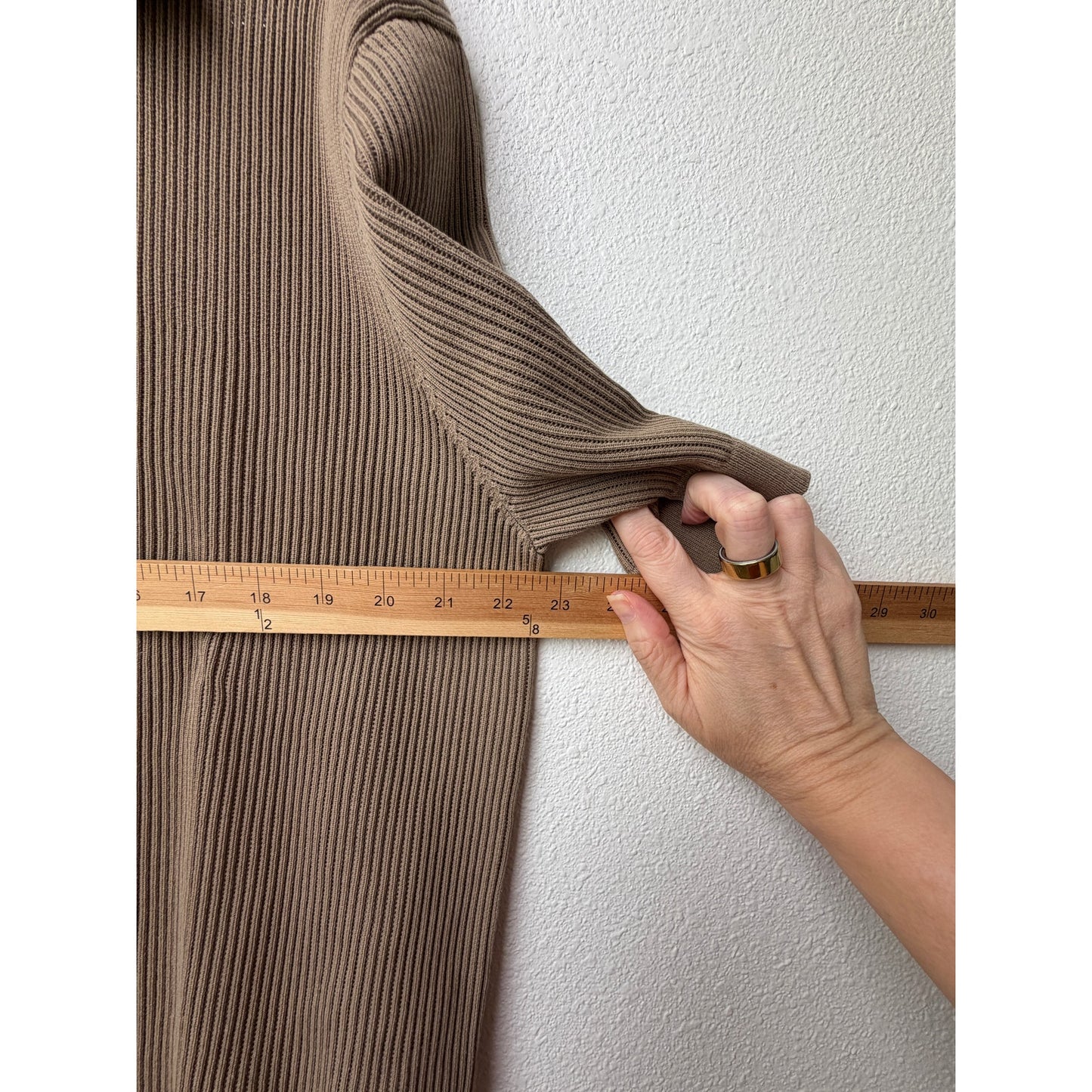 Dolce Gabbana Mens US 40 Beige Openwork Knit Polo Shirt