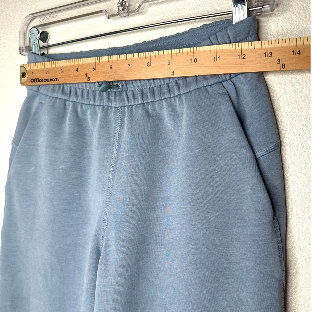 Lululemon Softstreme Pale Blue High Rise Drawstring Lounge Pant Size 2 Oversize