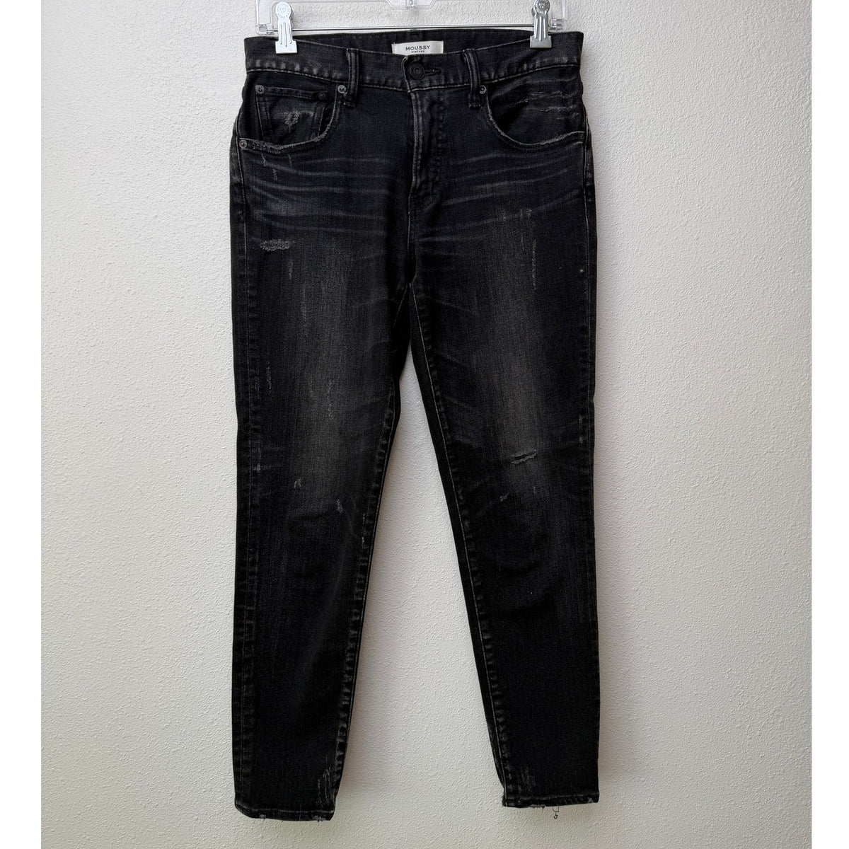 Moussy Vintage Charcoal Skinny Ankle Jeans Women 27