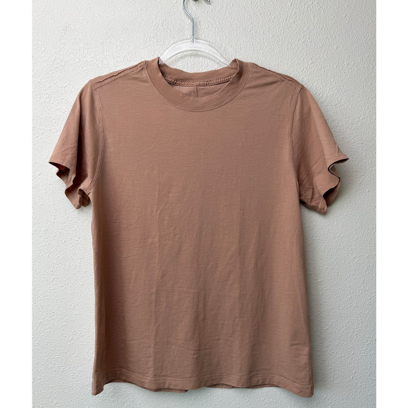 Lululemon All Yours Cotton Tee Twilight Rose Women 8