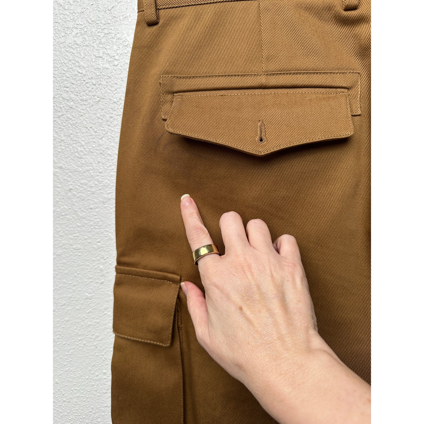 OTD Cargo Pants Camel Brown Men's US 34 Utility