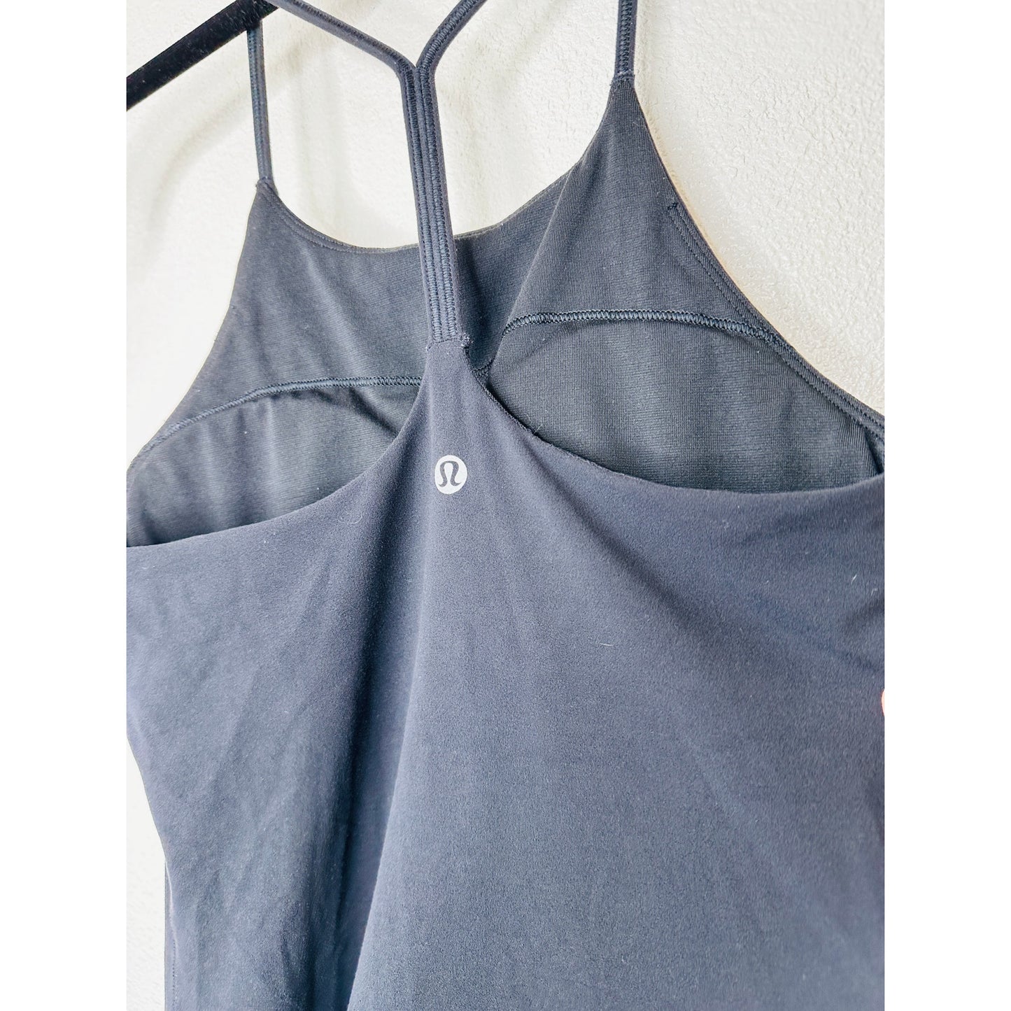 Lululemon Black High Neck Racer Back Long Line Tank Top 4