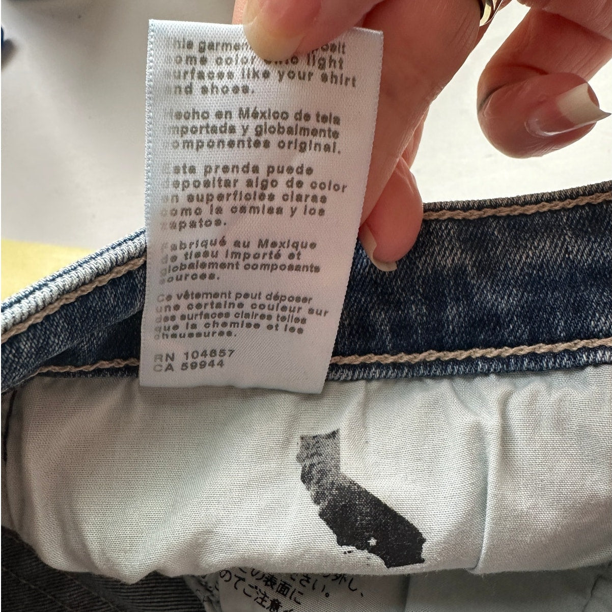 AG Muted Medium Wash Prima Crop Cigarette Leg Japanese Fabric Jeans 29