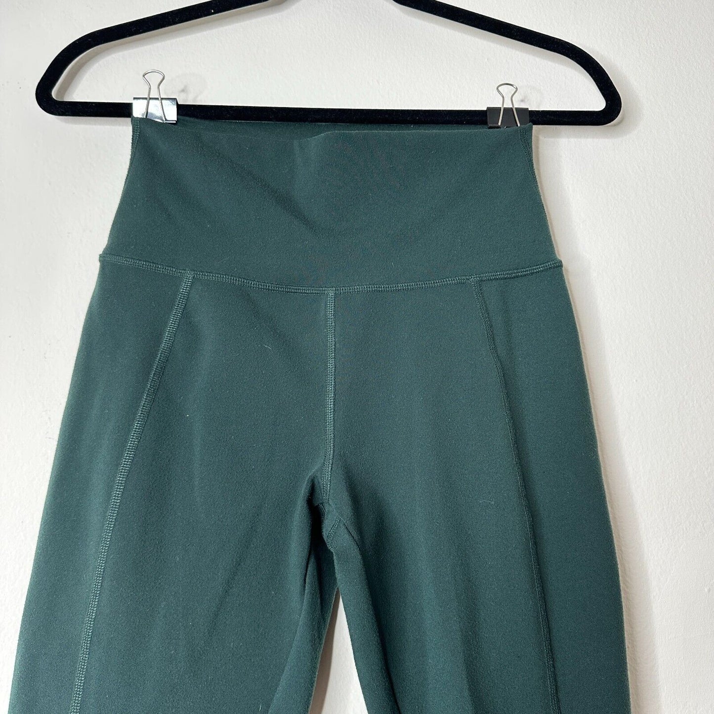 Alo Yoga Midnight Green High Wide Waist Leggings with Breathable Wicking XS