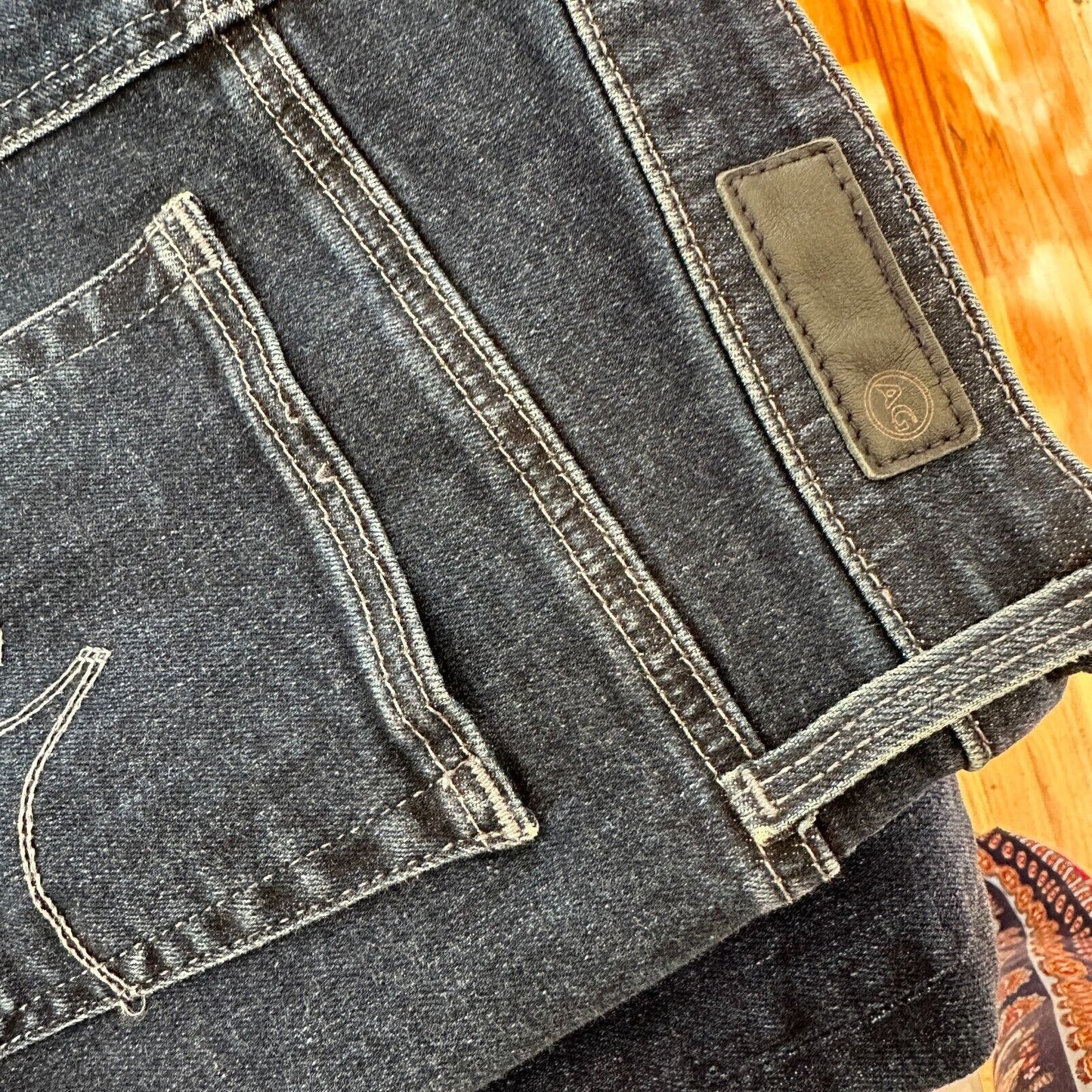 Adriano Goldschmeid Anthropologie Dark Wash Stevie High Rise Straight Ankle Jean