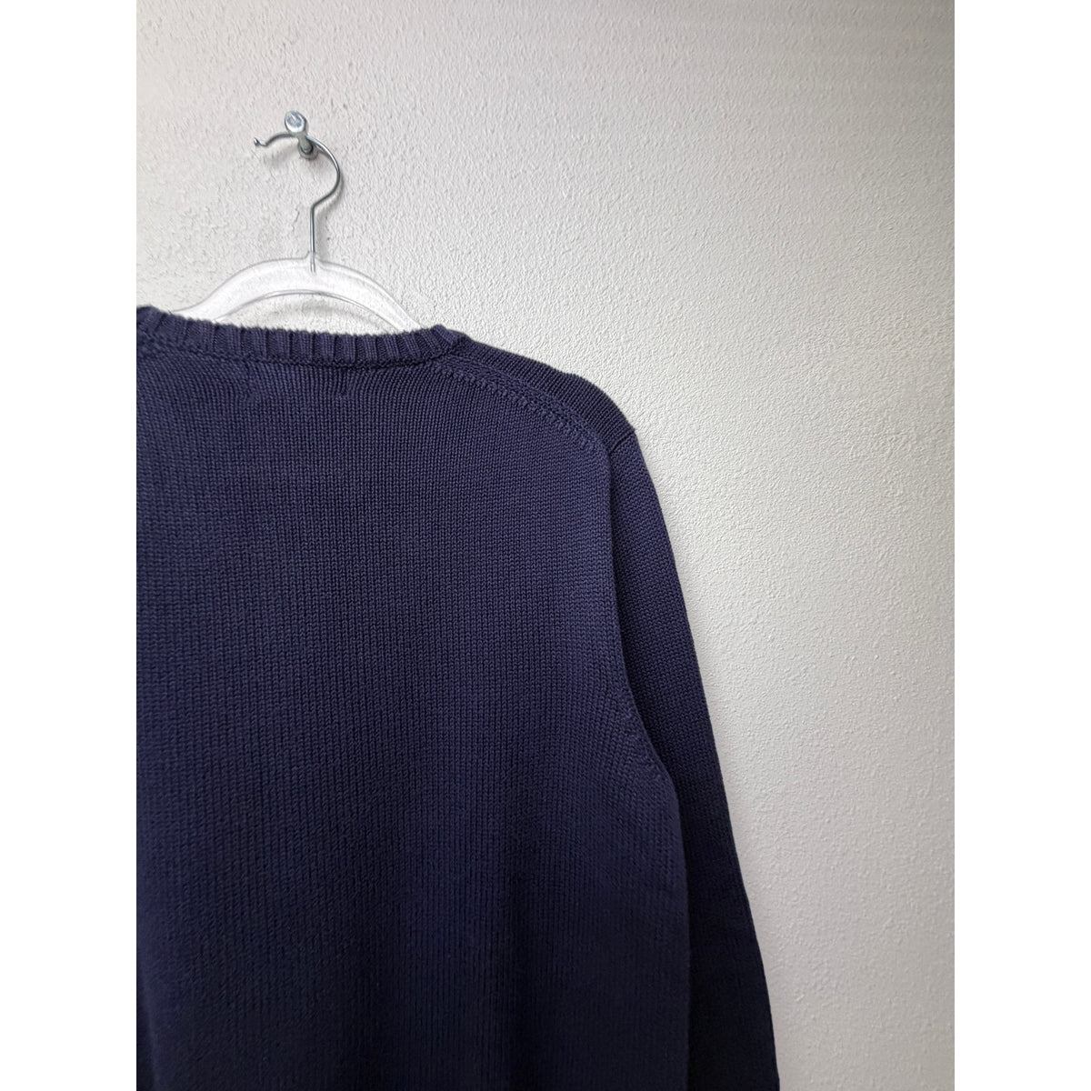 Polo Ralph Lauren Navy Flag Cotton Sweater Men M