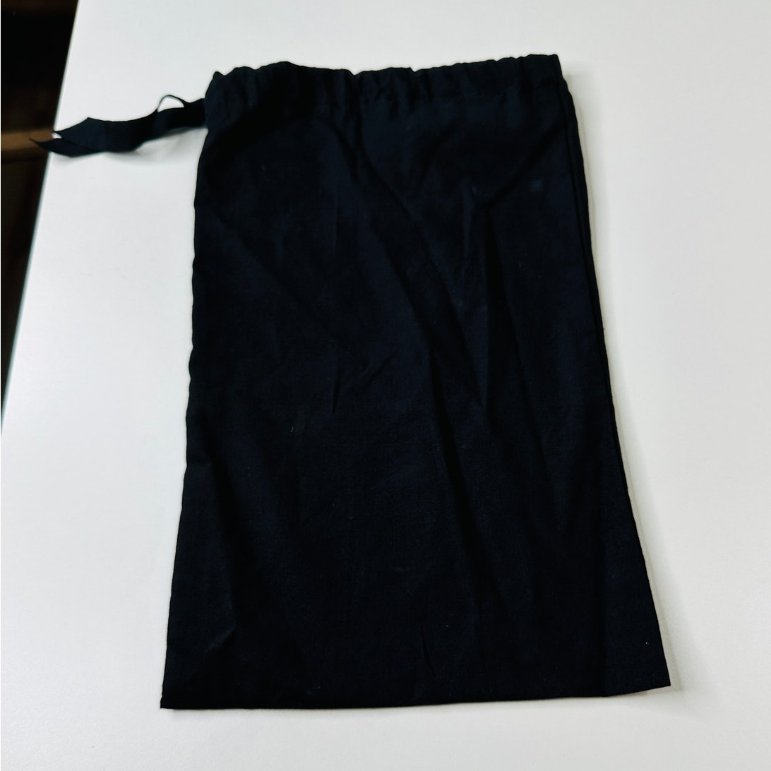 Chanel Black Dust Cover Bag 12 x 8