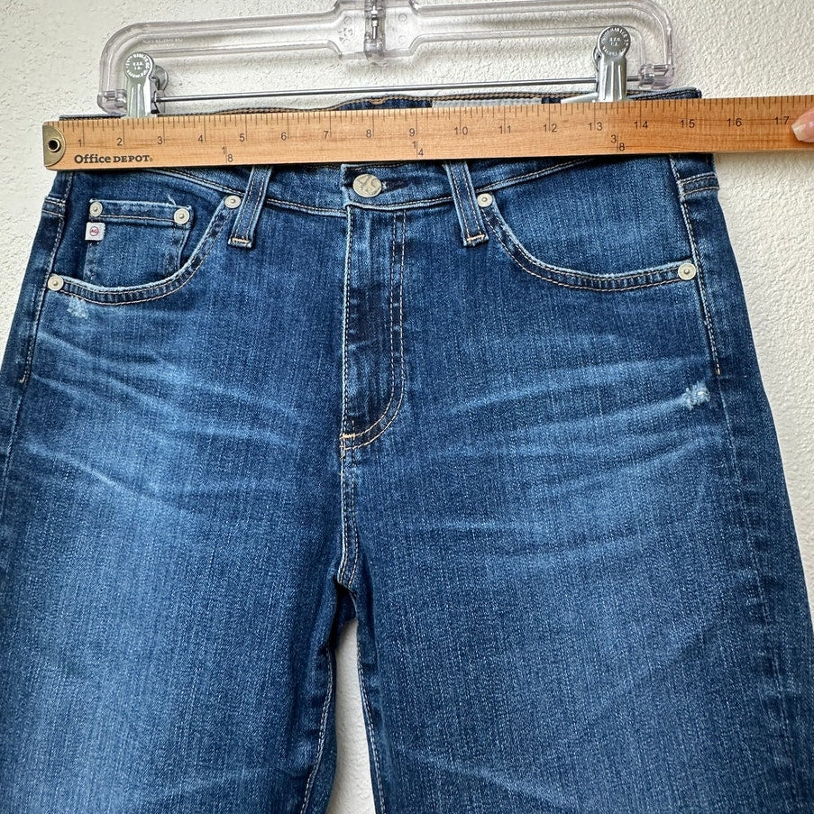 AG Adriano Goldschmied Prima Ankle Jeans Blue Cigarette Leg Sz 29